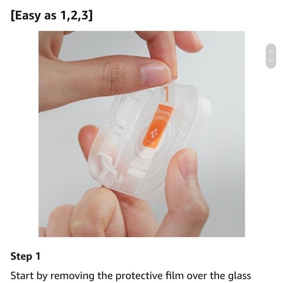 Spigen 2 pack fitbit versa glass screen protector - Picture 8 of 15